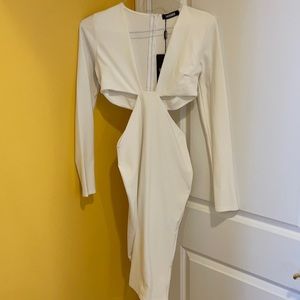 Missguided Cutout Midi Dress